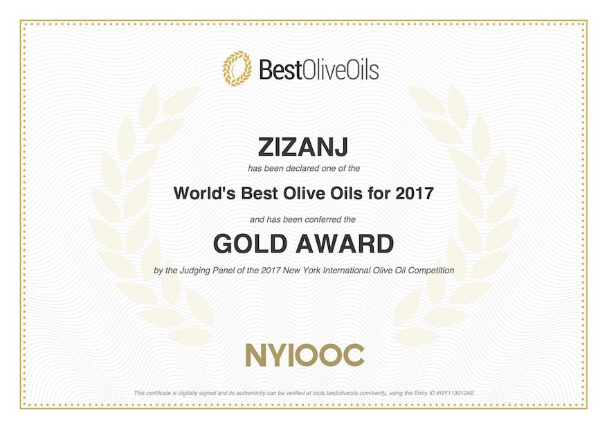 Zizanj Supreme Extra Virgin Olijfolie 200 ml - Kroatië: De Essentie van Pure Kwaliteit