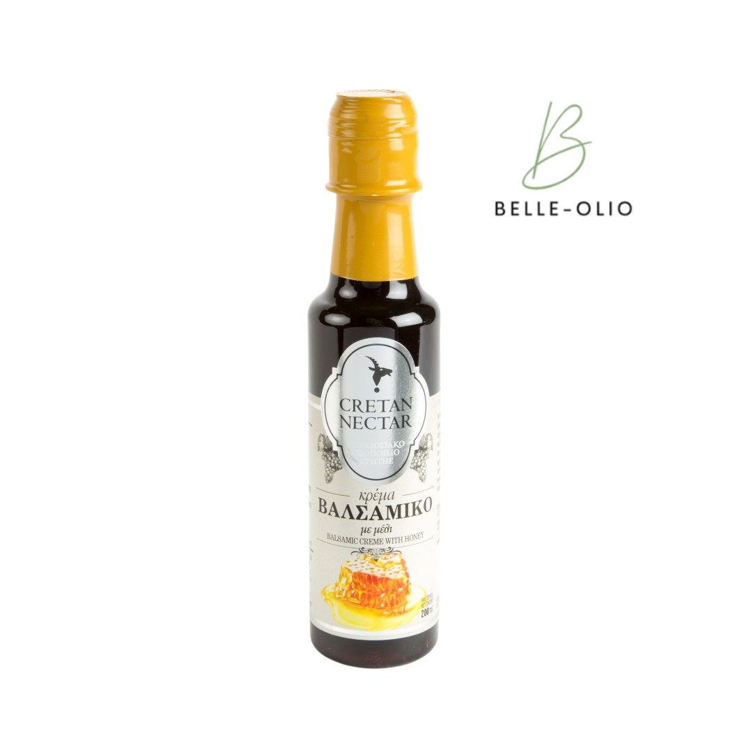 Balsamico crème met honing 200ml - de basis voor het creëren van authentieke mediterrane gerechten.