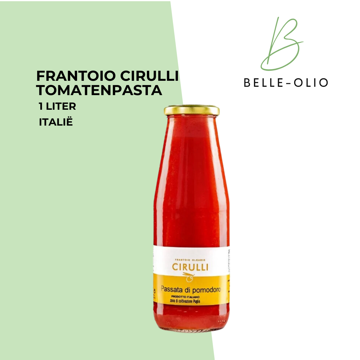 Frantoio Cirulli Ambachtelijke Tomatenpasta- Handgemaakt met passie