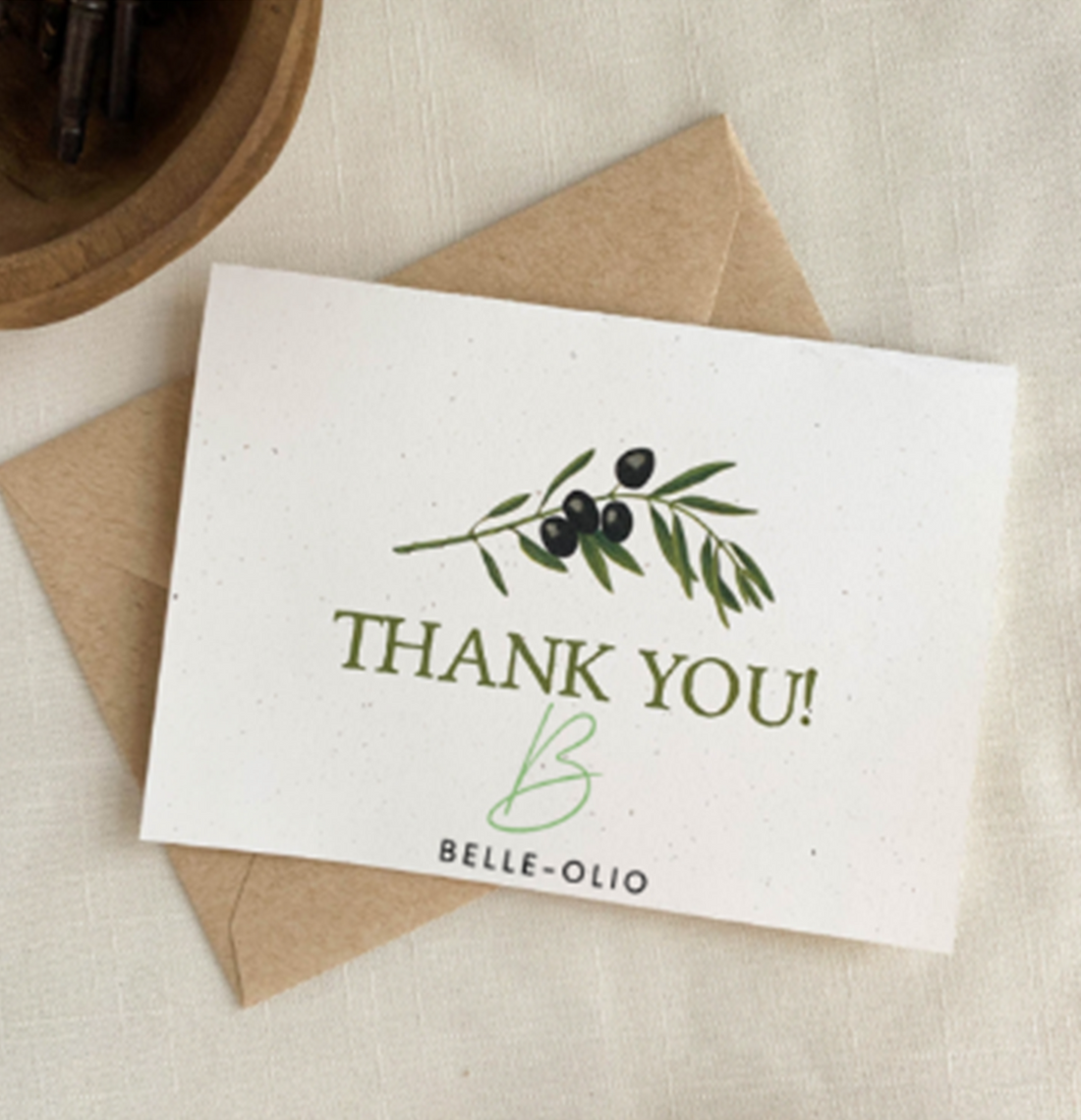 Morgen is het "Thank You day" -15% bij Belle Olio