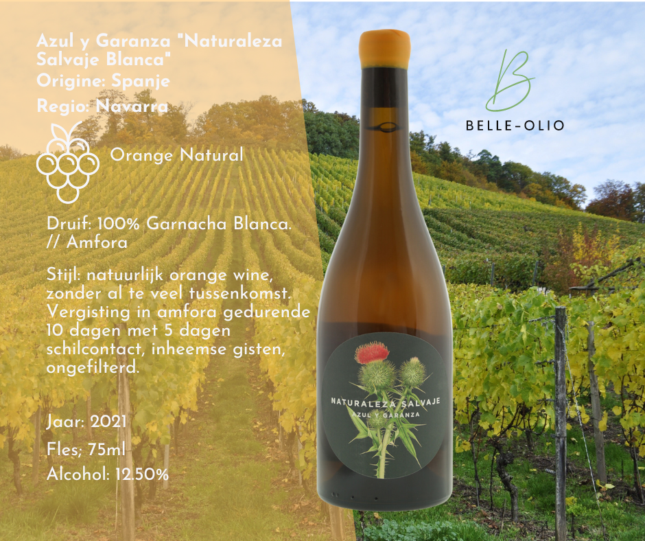 Azul y Garanza "Naturaleza Salvaje Blanca" - Orange Wine - Where Terroir Meets Innovation