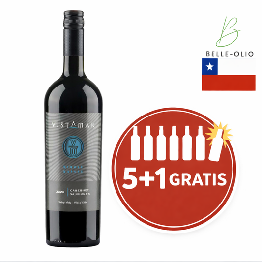 Vistamar Single Estate Cabernet Sauvignon 2020 - 5+1 gratis – zolang voorraad beschikbaar
