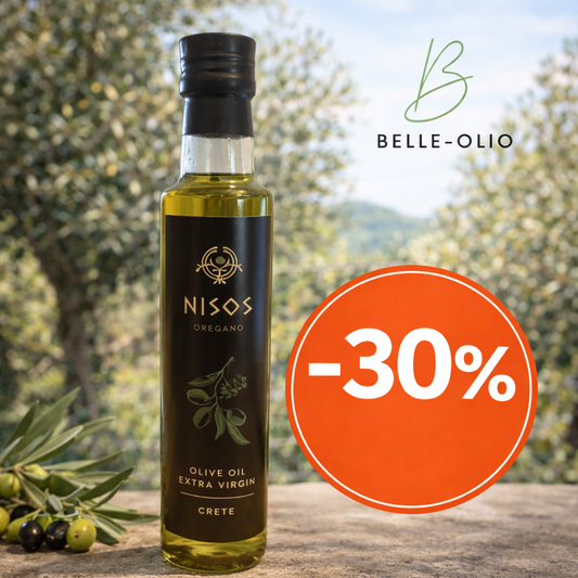Nisos Olijfolie met Oregano – uit Kreta, Griekenland -30%