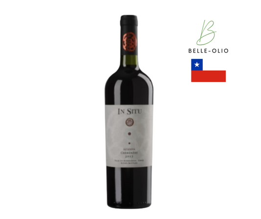 In Situ Reserva Carmenere - Een zachte Carmenere geurend naar donkere kersen, komijn en zwarte paper