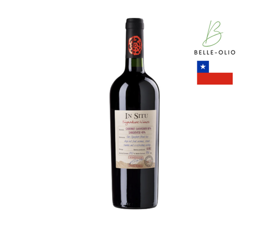 In Situ Signature Spaghetti Blend - Opmerkelijke geconcentreerde speelse en aromatische Chileense blend op basis van Cabernet Sauvignon en Sangiovese