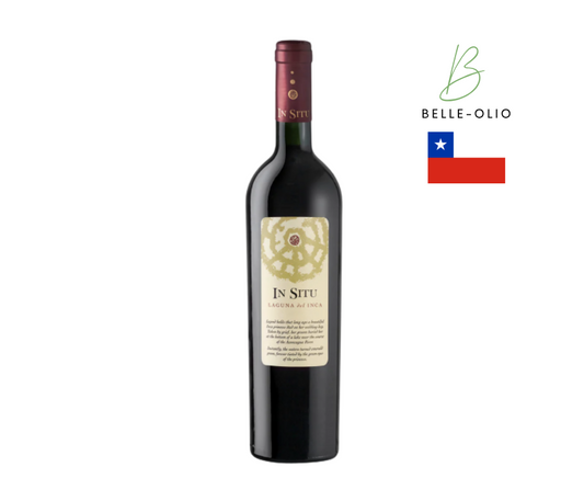 In Situ Laguna del Inca Blend - Elegante Blend met Cabernet Sauvignon in de hoofdrol, rijp en vol van smaak. Verleidelijk en intens