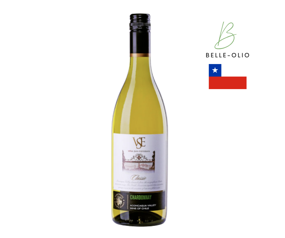San Esteban Classic Chardonnay - verfrissend geurend naar citrus en tropisch fruit