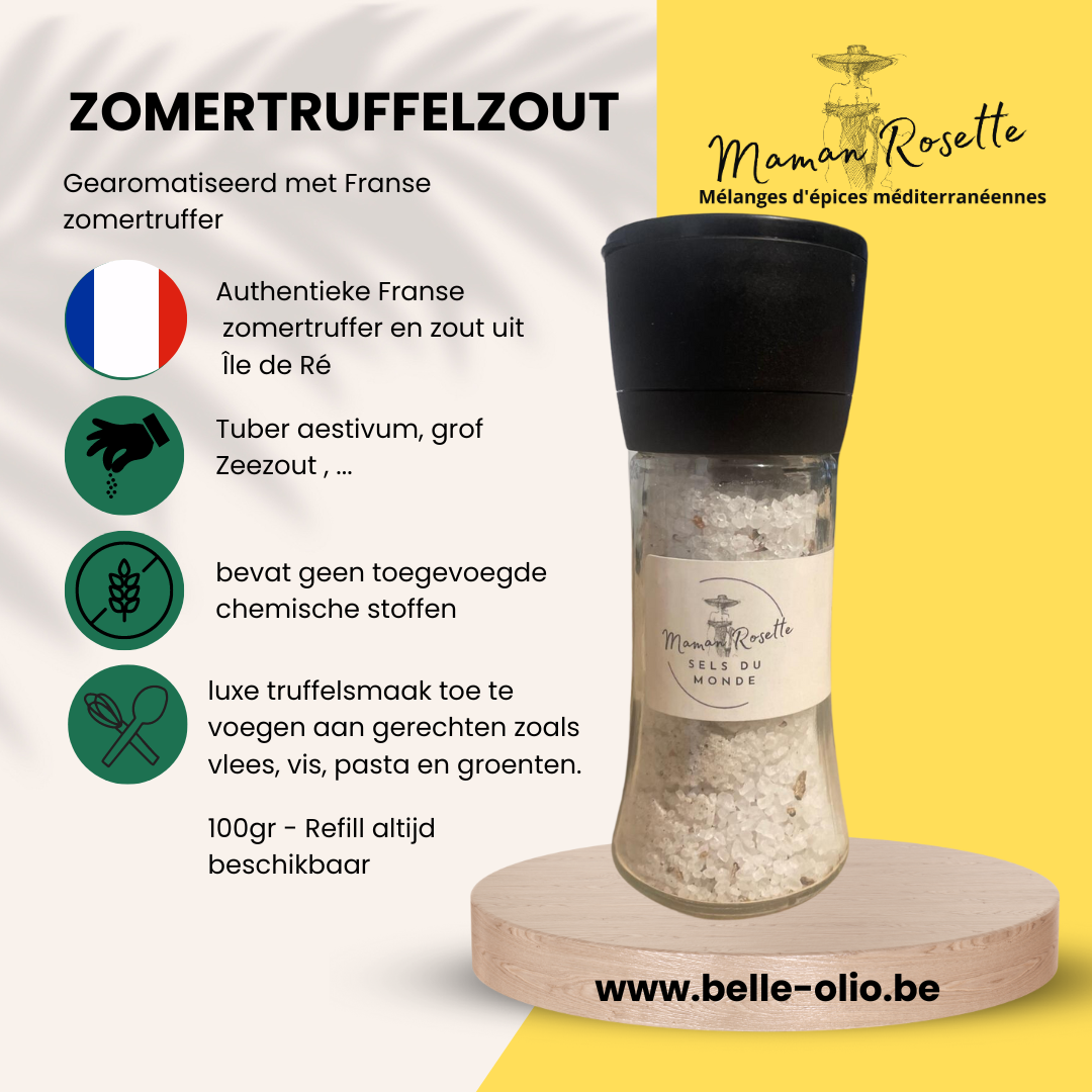 Zomertruffelzout 100GR - Het juweel van zout