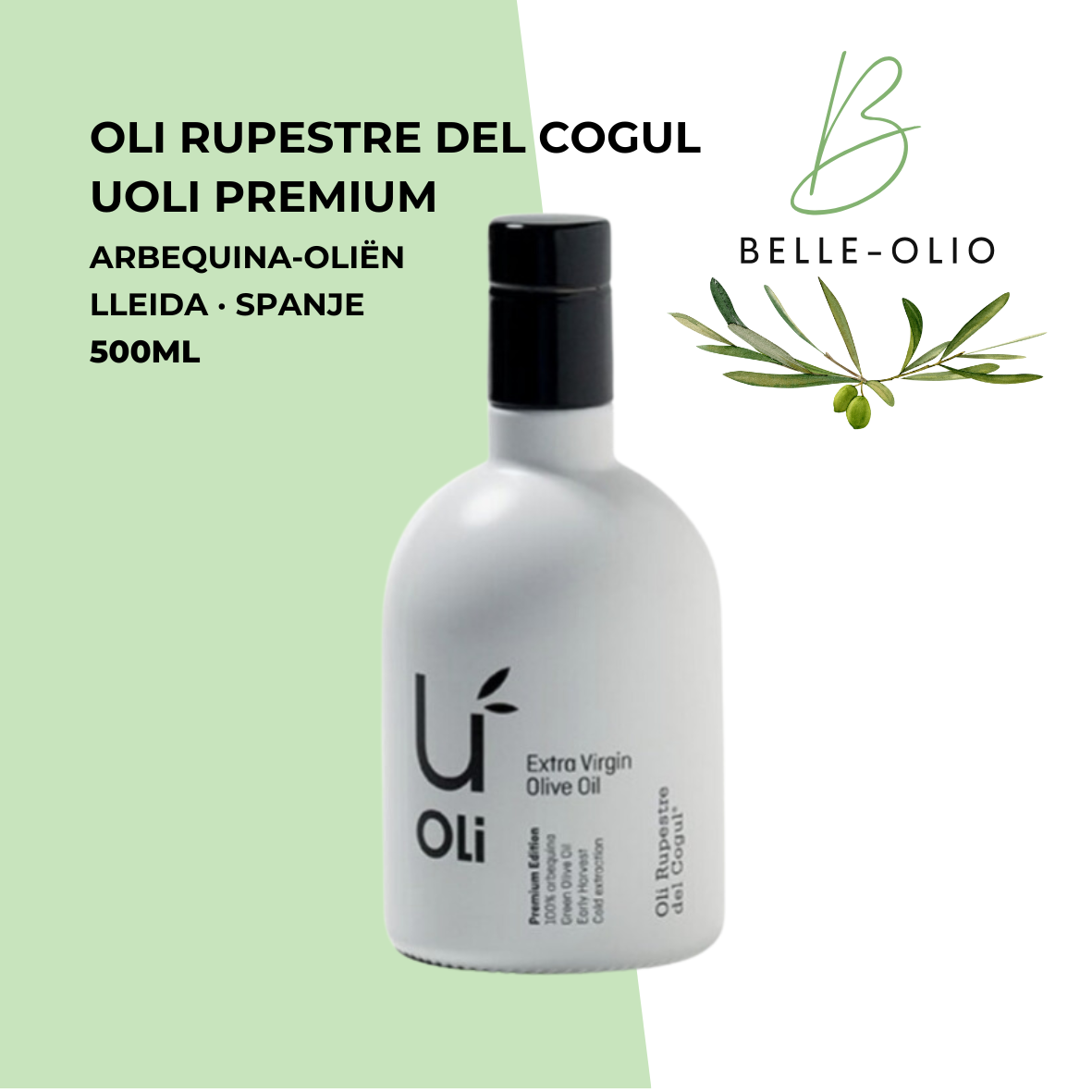 Oli Rupestre del Cogul 500ml: Een Harmonie van Smaak en Aroma