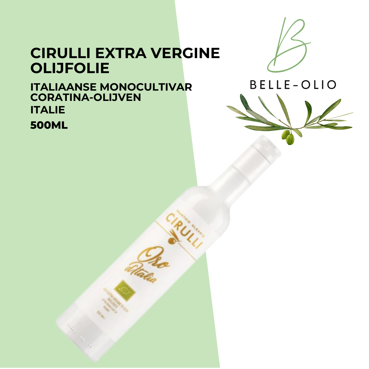 Cirulli Extra Vergine Olijfolie  500ml- Proef de magie van Cirulli Orod'Italia!