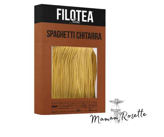 SPAGHETTI ALLA CHITARRA - 250gr -  tarwegriesmeel, eieren