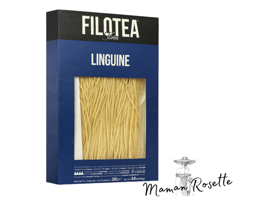 LINGUINE  250 gr.  tarwegriesmeel, eieren