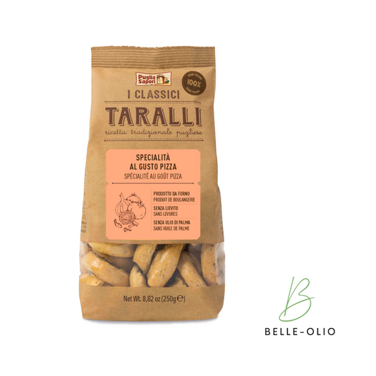 Proef de Sensatie: Taralli met Pizzasmaak van Puglia Sapori 250gr