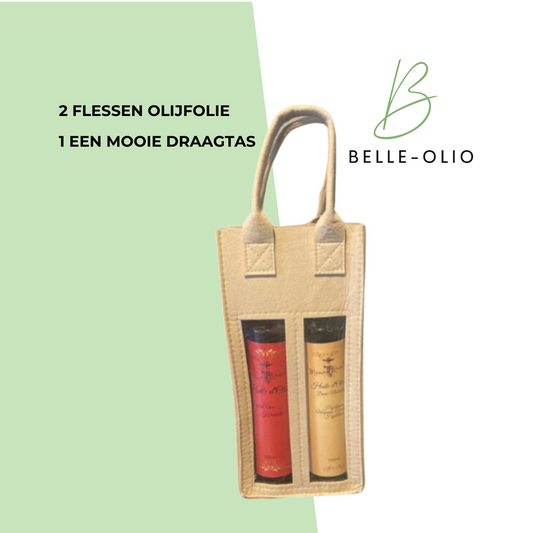 Maman Rosette De Luxe tas 2 flessen olijfolie