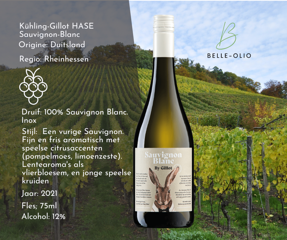 Ontdek de Vurige Frisheid van "Kühling-Gillot HASE Sauvignon-Blanc 2021"