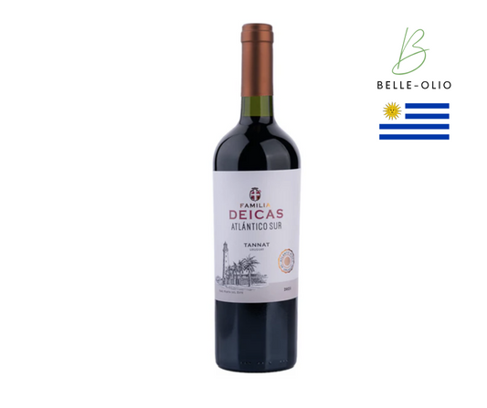 Familia Deicas Atlantico Sur Tannat - Frisse krachtpatser met florale flair.