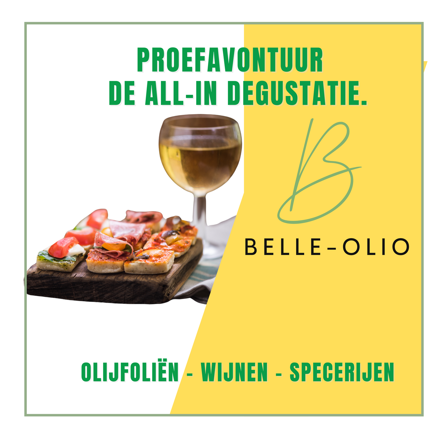 Proefavontuur - de all-in degustatie.