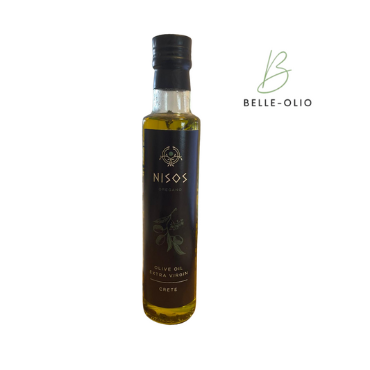 Nisos Olijfolie met Oregano – uit Kreta, Griekenland