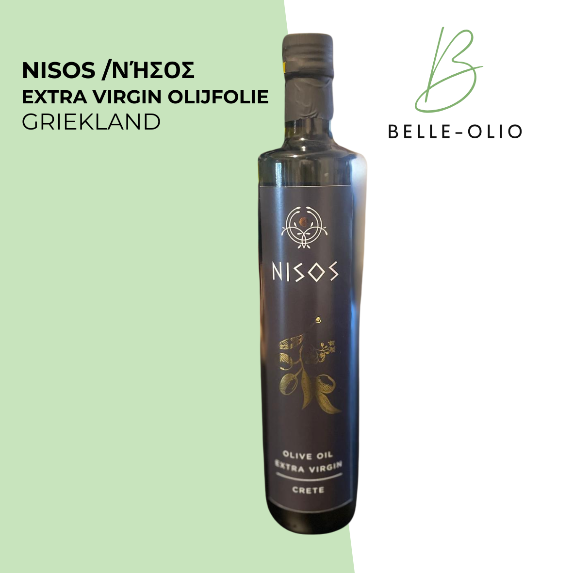 Nisos Olijfolie – Pure Eilandkracht uit Kreta  - 750ml