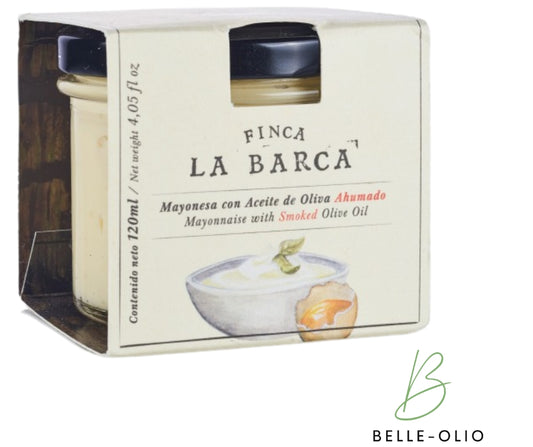 Finca La Barca Mayonaise met Gerookte Olijfolie pot (120ml)
