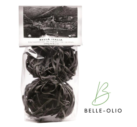Bella-Italia - Tagliatelle Nero Di Seppia 250g - (Tagliatelli met inktvisinkt)